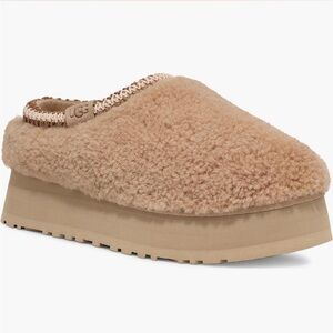 UGG Tazz Maxi Curly Genuine Shearling Platform Slipper